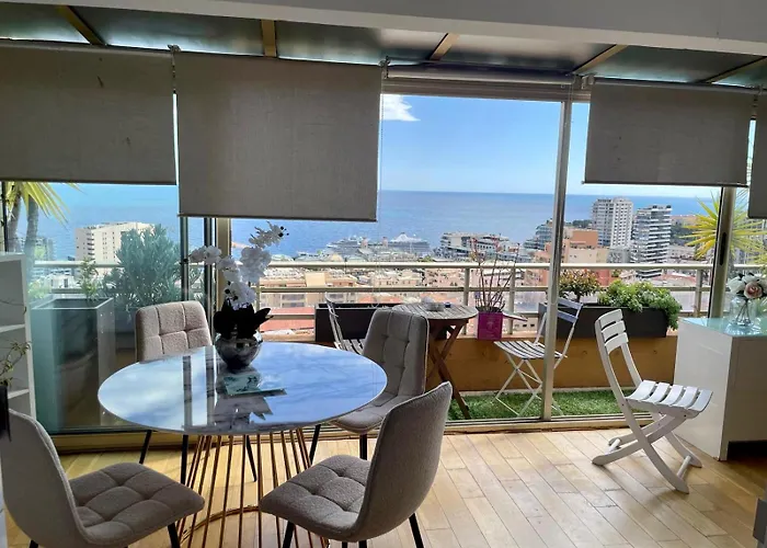 Panoramic Monaco View, Bnbrickeys 아파트 *